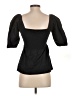 LUCCA 100% Cotton Black 3/4 Sleeve Top Size S - photo 2
