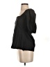 LUCCA 100% Cotton Black 3/4 Sleeve Top Size S - photo 5