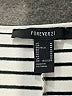 Forever 21 Stripes Gray Casual Dress Size M - photo 7