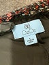 CeCe 100% Polyester Black Burgundy 3/4 Sleeve Top Size L - photo 4