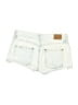 Ela Graphic White Denim Shorts Size 10 - photo 2