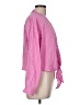 Lucy Paris 100% Polyester Pink Long Sleeve Blouse Size M - photo 4