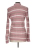Liz & Co. 100% Cotton Stripes Pink Pullover Sweater Size L - photo 2