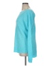 Eileen Fisher Teal Long Sleeve Top Size XL (estimated) - photo 5