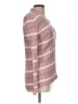 Liz & Co. 100% Cotton Stripes Pink Pullover Sweater Size L - photo 4
