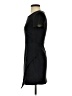 Aqua 100% Polyester Solid Black Casual Dress Size S - photo 5