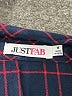 Just Fab 100% Rayon Plaid Black Casual Dress Size M - photo 7
