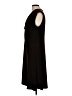 Chaps Solid Black Cocktail Dress Size L - photo 5