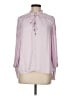Dear John 100% Polyester Pink Long Sleeve Blouse Size M - photo 1