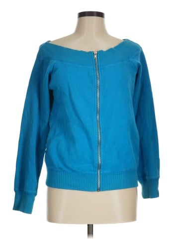 Split Zip Up Hoodie (view 1)