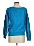 Split Blue Zip Up Hoodie Size M - photo 2