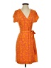 Nine West Paisley Orange Casual Dress Size XS - photo 1