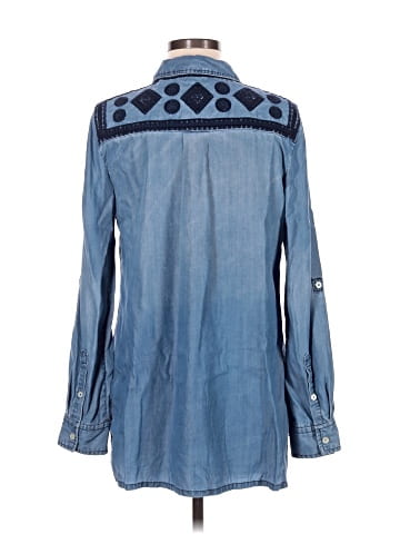 Holding Horses Long Sleeve Button-Down Shirt (view 2)