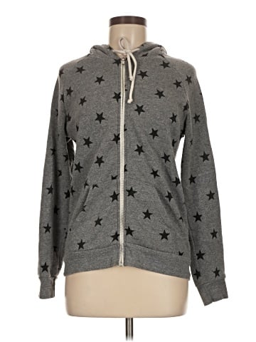ALTERNATIVE Zip Up Hoodie (view 1)