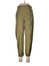 Zaful 100% Polyester Solid Green Casual Pants Size 6 - photo 1