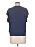 Kiyonna Blue Short Sleeve Top Size M - photo 2