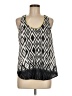 Charlie Jade 100% Polyester Black Sleeveless Blouse Size M - photo 1