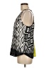 Charlie Jade 100% Polyester Black Sleeveless Blouse Size M - photo 5