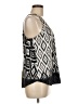 Charlie Jade 100% Polyester Black Sleeveless Blouse Size M - photo 4
