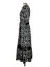 Chico's Paisley Black Casual Dress Size Sm (0) - photo 5