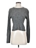 Babaton Metallic Gray Pullover Sweater Size S - photo 1