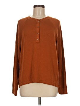 Ann Taylor LOFT Outlet Long Sleeve Henley (view 1)
