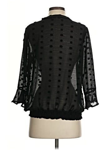Solitaire 3/4 Sleeve Blouse (view 2)