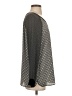 Ann Taylor LOFT 100% Polyester Gray Long Sleeve Blouse Size S - photo 4