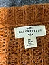 MASON & BELLE Solid Orange Pullover Sweater Size XL - photo 7