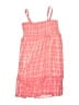 D-Signed 100% Polyester Plaid Pink Dress Size XL (kids) - photo 1