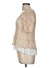 Deletta Ivory Short Sleeve Top Size M - photo 5