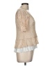 Deletta Ivory Short Sleeve Top Size M - photo 4
