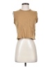 Rag & Bone Tan Sleeveless T-Shirt Size XXS - photo 1
