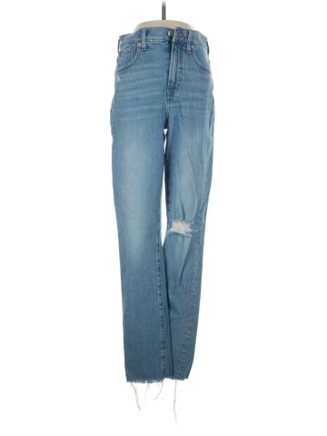 Madewell The Tall Perfect Vintage Jean in Coney Wash: Destroyed Edition (view 1)