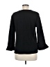 Ann Taylor Black 3/4 Sleeve Top Size M - photo 2