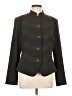 CAbi Chevron-herringbone Gray Blazer Size 12 - photo 1