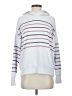 Sundry Stripes Silver Sweatshirt Size Sm (1) - photo 1