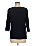 Valentina Black 3/4 Sleeve Top Size M - photo 2