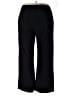 Perceptions Solid Black Dress Pants Size 18W - photo 2