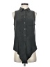 Equipment 100% Silk Gray Blouse Size S - photo 1