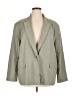 Open Edit 100% Polyester Green Blazer Size XL - photo 1