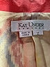 Kay Unger 100% Silk Red Silk Blazer Size 2 - photo 6