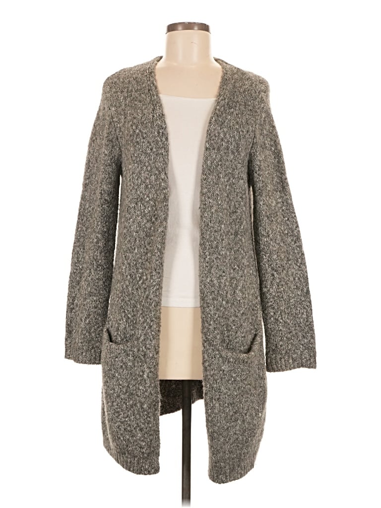 Pre-owned Forever 21 Cardigan Sweater In Gray