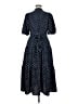 Draper James 100% Polyester Polka Dots Blue Casual Dress Size 14 - photo 2