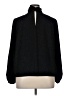 Nine West 100% Polyester Black Long Sleeve Blouse Size XL - photo 2