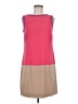 Ann Taylor 100% Polyester Color Block Pink Casual Dress Size 6 - photo 1