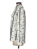 Ann Taylor LOFT 100% Polyester Polka Dots Ivory Long Sleeve Blouse Size M - photo 5