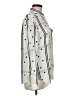 Ann Taylor LOFT 100% Polyester Polka Dots Ivory Long Sleeve Blouse Size M - photo 4