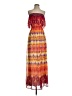 2b bebe 100% Polyester Tie-dye Orange Casual Dress Size S - photo 1