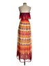 2b bebe 100% Polyester Tie-dye Orange Casual Dress Size S - photo 2